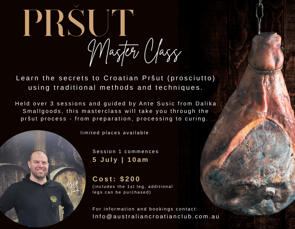Prsut master class